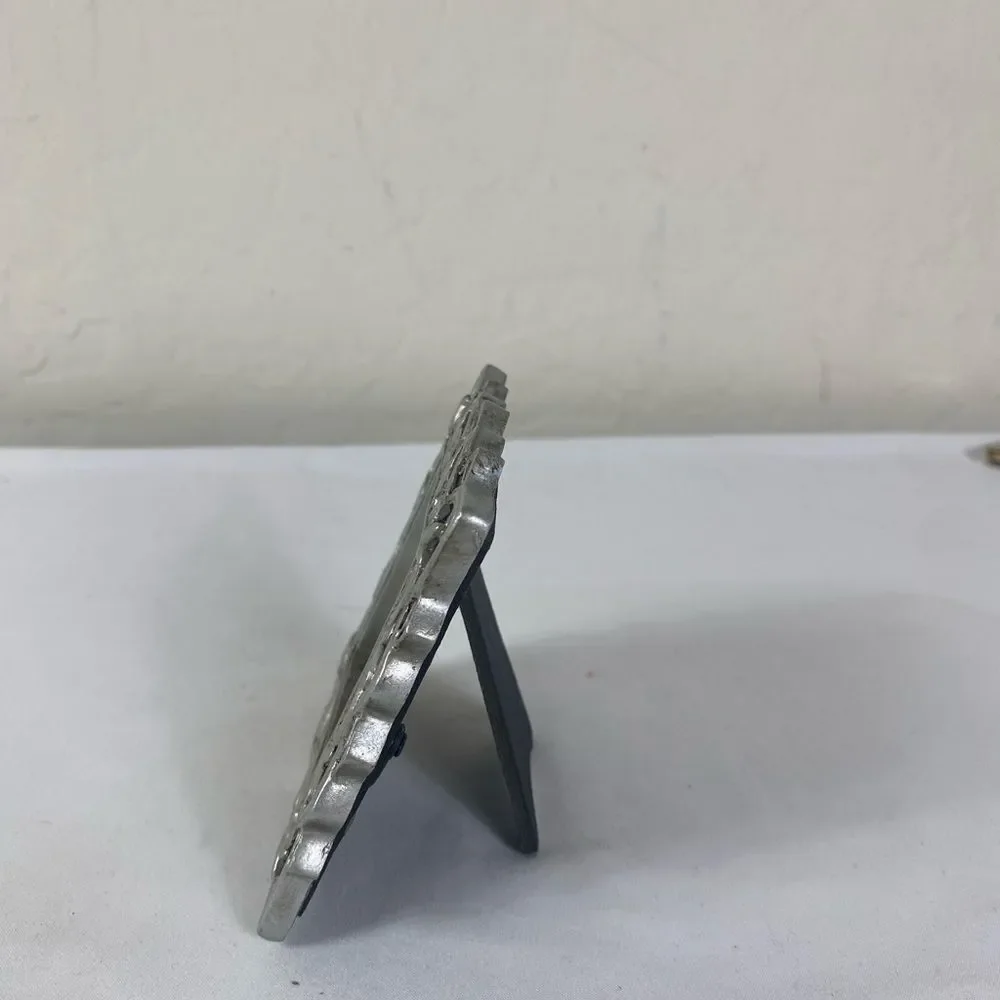Elegant Silver Photo Frame mini 2x2